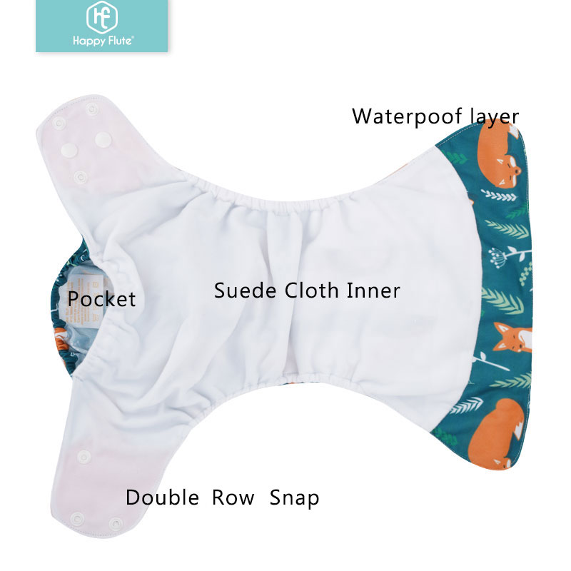 Happyflute 4pcs/Set Washable E – обзор и цена Cloth Diaper Insert